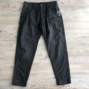 New Free People Harem Two Button Pants